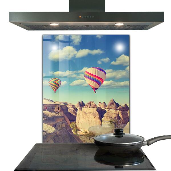 Panel szklany do kuchni Cappadocia Balony Turcja