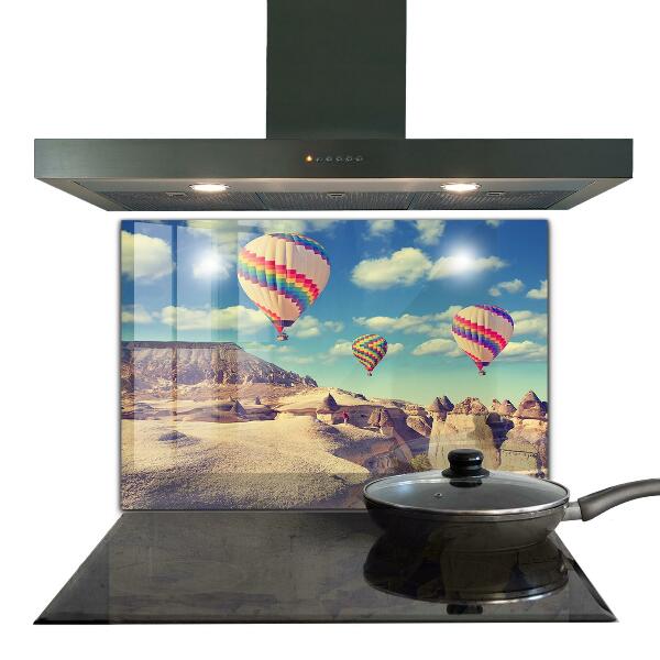 Panel szklany do kuchni Cappadocia Balony Turcja