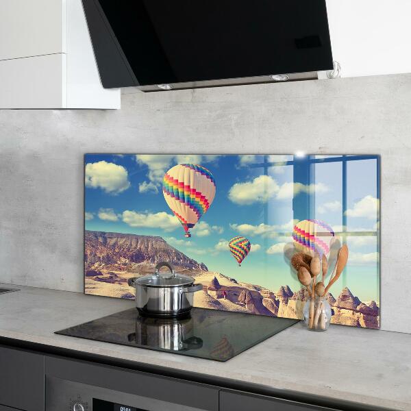 Panel szklany do kuchni Cappadocia Balony Turcja