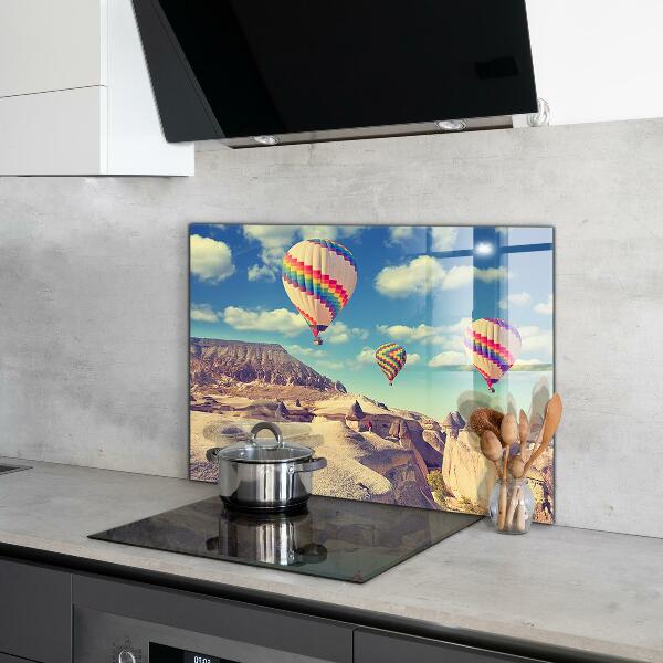 Panel szklany do kuchni Cappadocia Balony Turcja