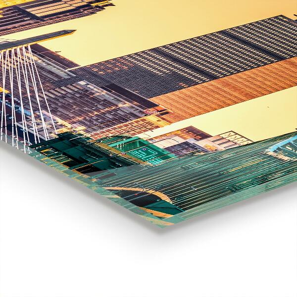 Panel szklany do kuchni Boston Massachusetts