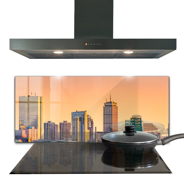 Panel szklany do kuchni Boston Massachusetts