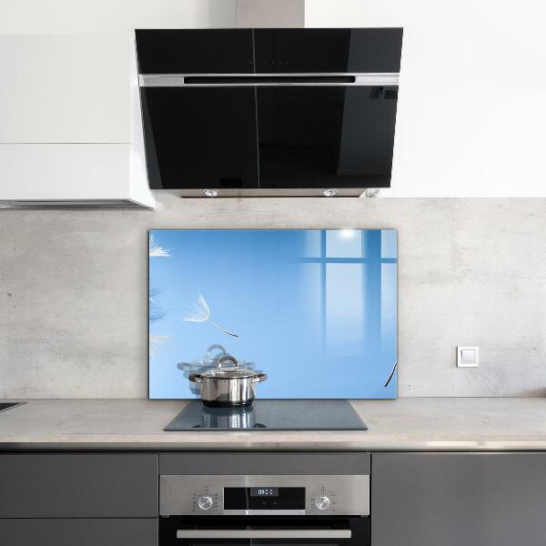 Szkło na ścianę do kuchni Delikatne Dmuchawce