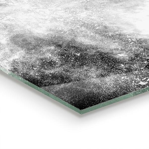 Panel szklany do kuchni Wybuch Proszku Abstrakcja