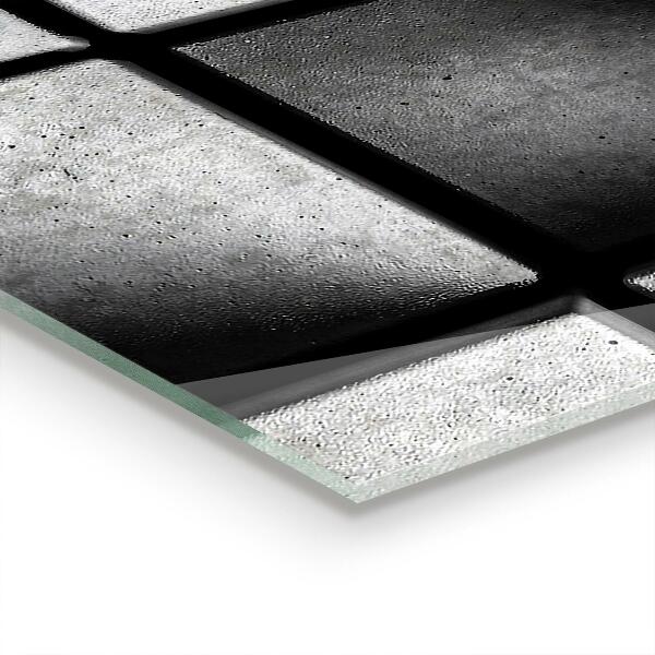 Panel szklany do kuchni Monochromatyczne Kostki