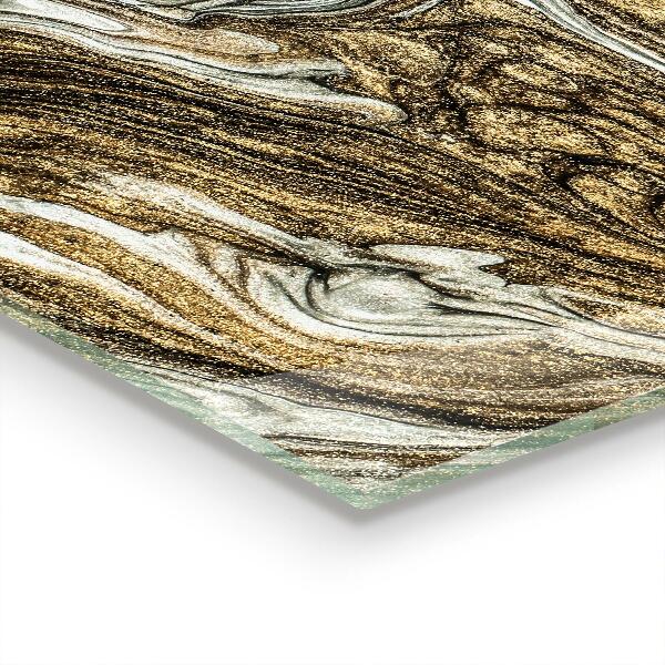 Panel szklany do kuchni Struktura Kamienia