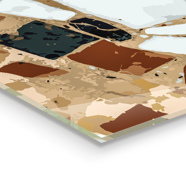 Szkło do kuchni na ścianę Lastryko Kamień Naturalny