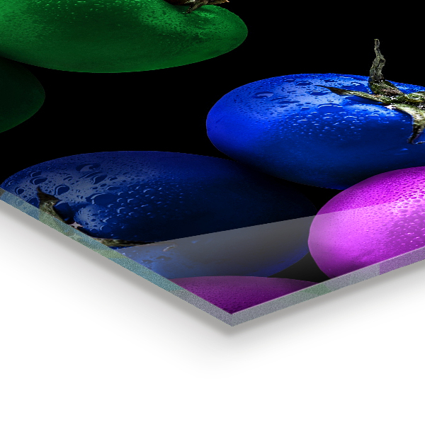 Panel szklany do kuchni Kolorowe Soczyste Pomidory