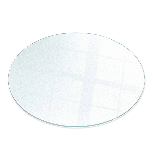 Szkło pod kominek półprzezroczyste fi90 cm