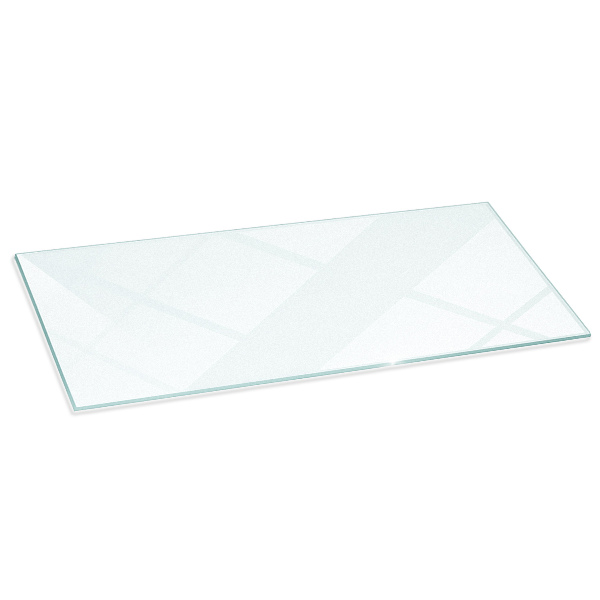 Prostokątne szkło pod kozę półprzezroczyste 125x50 cm