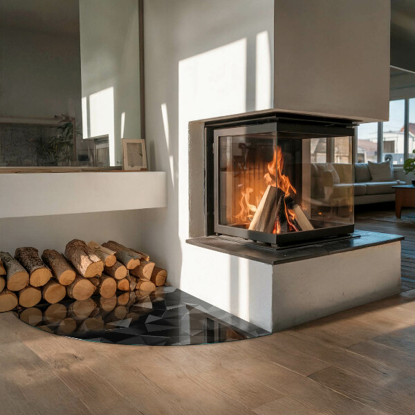 Płyta pod piec Trójwymiarowa geometria