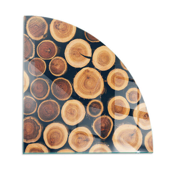 Płyta pod piec Skrzynka z drewnem ściętym