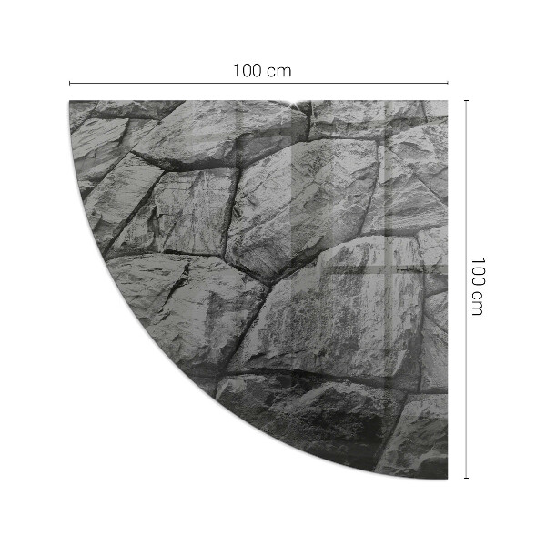 Płyta pod piec Naturalny kamienny wzór