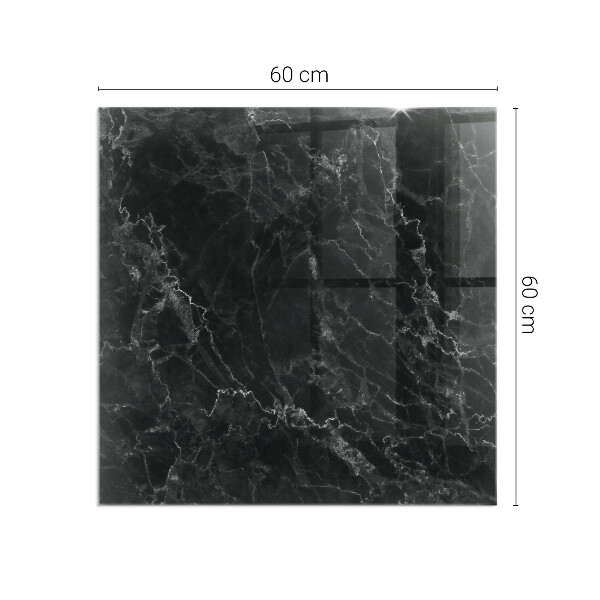Szkło hartowane pod kominek Elegancki wzór marmuru