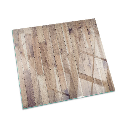 Panel kominkowy Deska drewniana w układzie