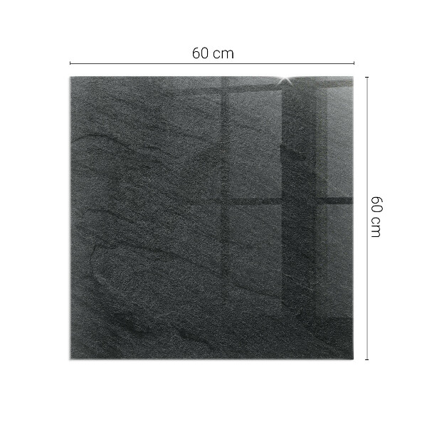 Szkło hartowane pod kominek Tekstura kamiennej powierzchni