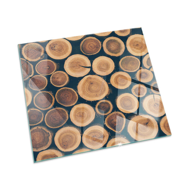 Panel kominkowy Skrzynka z drewnem ściętym