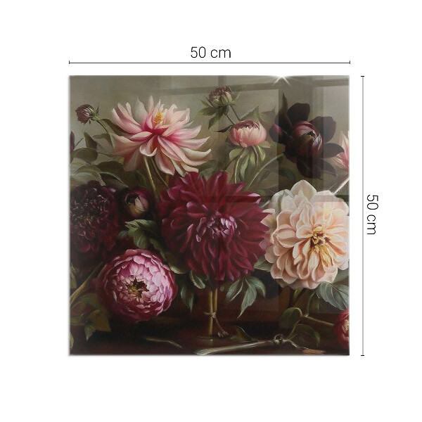 Panel kominkowy Kwiatowy bukiet w detalu