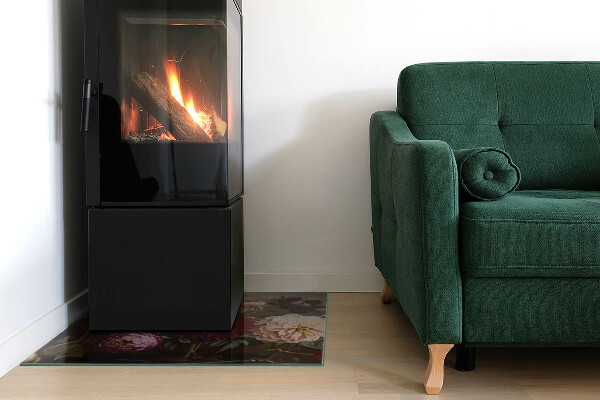 Panel kominkowy Kwiatowy bukiet w detalu