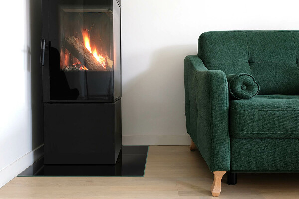 Panel kominkowy Kolor Czarny