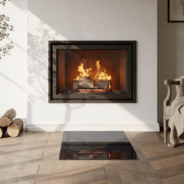 Panel kominkowy Kolor Czarny