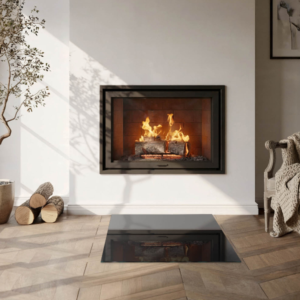 Panel kominkowy Kolor Czarny