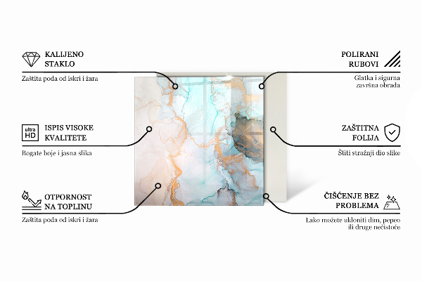 Panel kominkowy Kolor Szaro-zielony