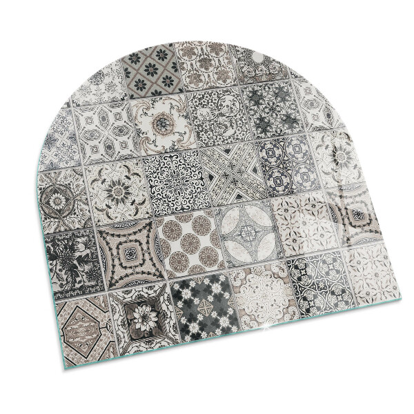 Szkło pod kozę Wzory kafli dekoracyjnych