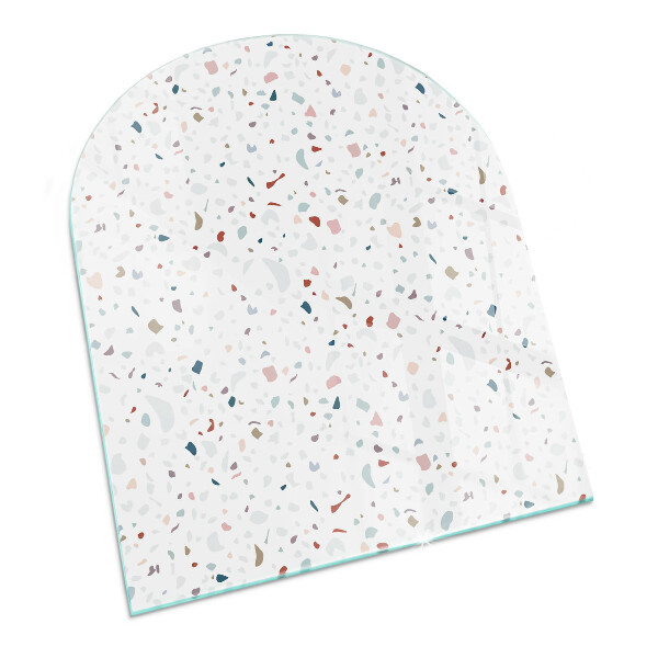 Szkło hartowane pod kozę Wzór z drobnymi kształtami