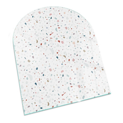 Szkło hartowane pod kozę Wzór z drobnymi kształtami