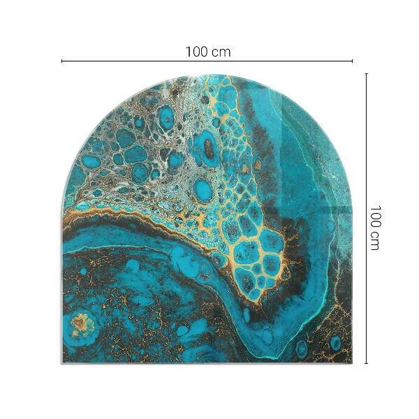 Szkło pod kozę Abstrakcyjny wzór organiczny