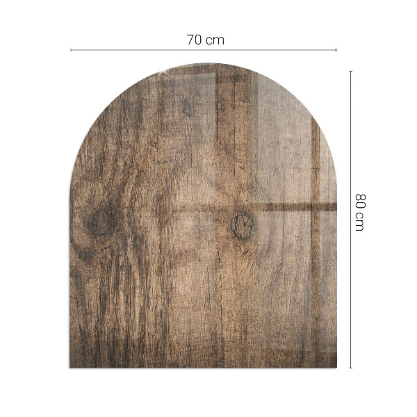 Szkło pod kozę Naturalny wzór drewna