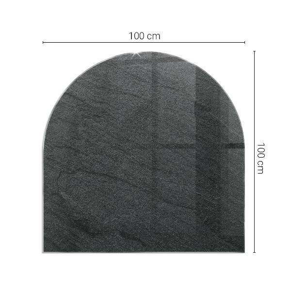 Szkło pod kozę Tekstura kamiennej powierzchni