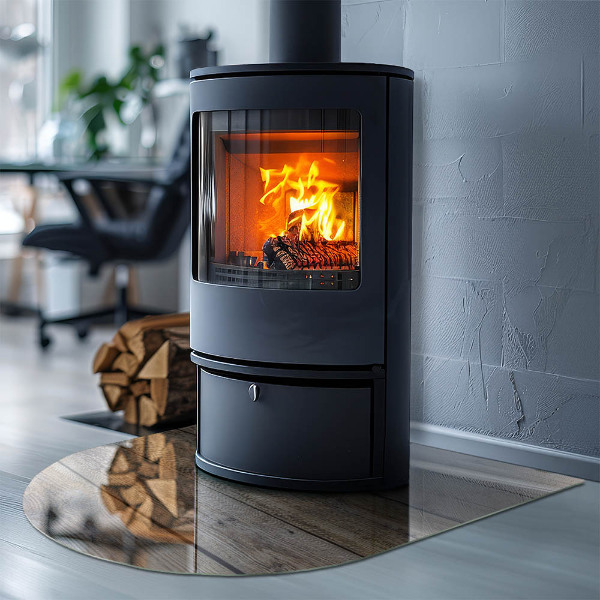 Szkło pod kozę Naturalne deski drewna