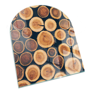 Szkło hartowane pod kozę Skrzynka z drewnem ściętym