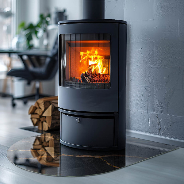 Szkło pod kozę Elegancki marmur z żyłkami