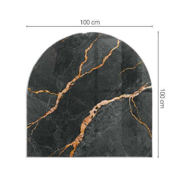 Szkło pod kozę Elegancki marmur z żyłkami