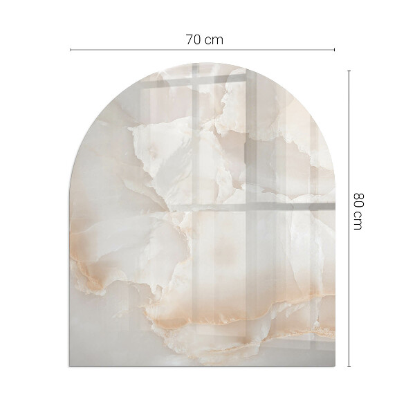 Szkło przed kominek Naturalny wzór kamienia