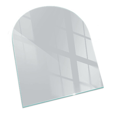 Szkło przed kominek Kolor Szary