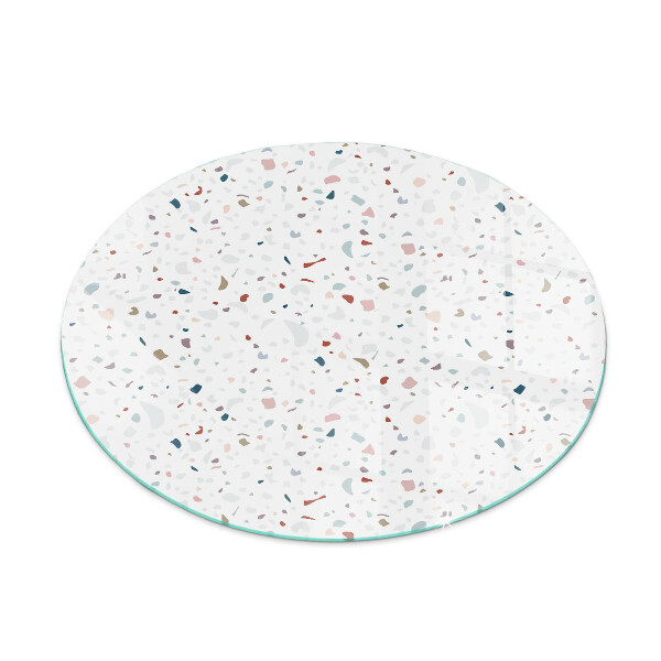 Szyba pod kominek Wzór z drobnymi kształtami