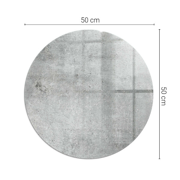 Szyba pod kominek Tekstura surowego betonu