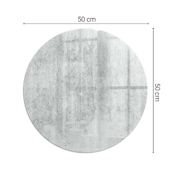 Szyba pod kominek Tekstura surowego betonu