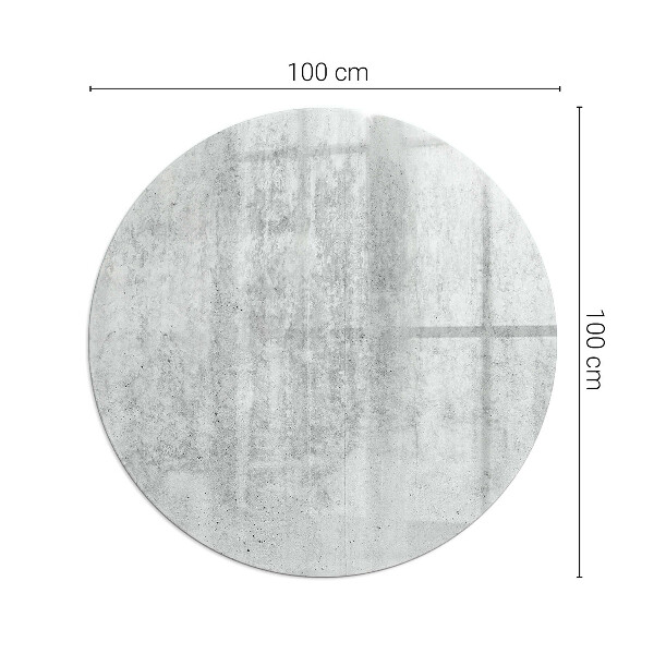 Szyba pod kominek Tekstura surowego betonu