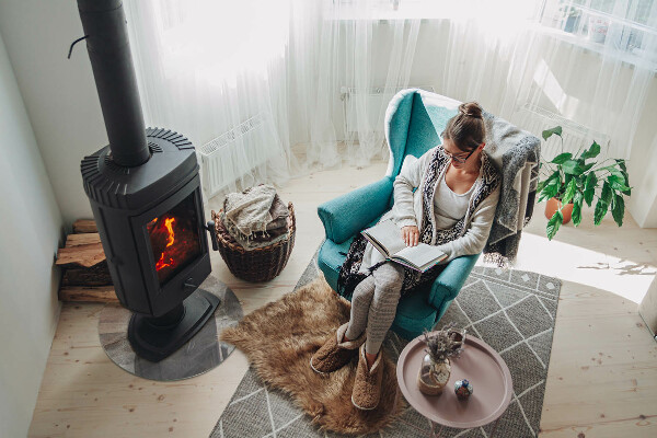 Podstawka pod kominek Naturalny wzór kamienia