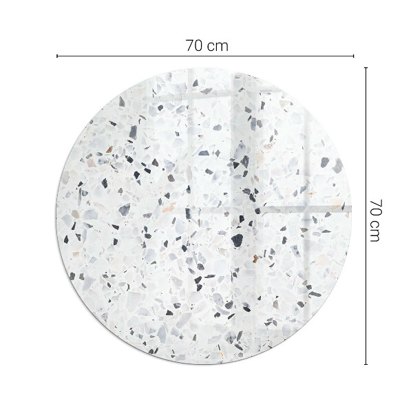 Podstawka pod kominek Wzór kamienny z drobinkami