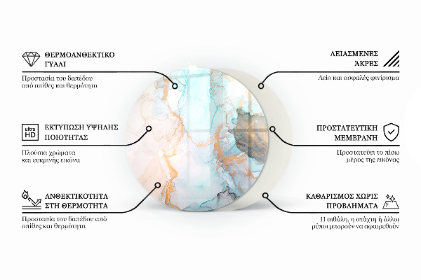 Podstawka pod kominek Kolor Brązowy