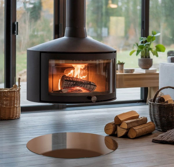 Podstawka pod kominek Kolor Brązowy