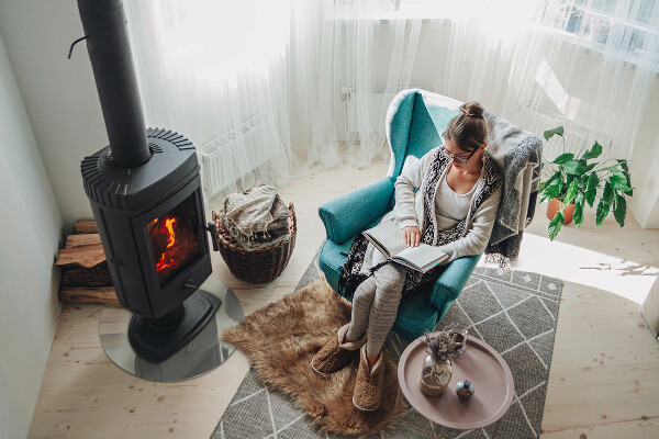 Podstawka pod kominek Kolor Szaro-zielony