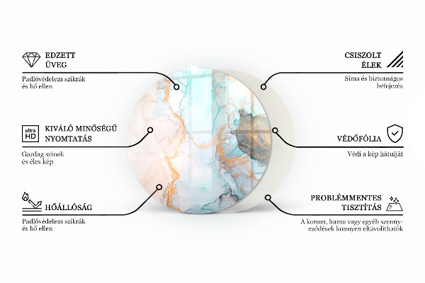 Podstawka pod kominek Kolor Bladoróżowy