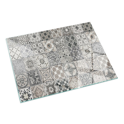 Podkładka pod kominek Wzory kafli dekoracyjnych